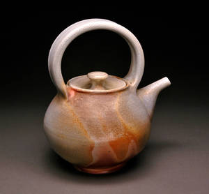 Wood Fired Teapot with Flashing