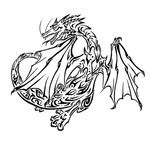 Tribal Wyvern by BasiliskZero