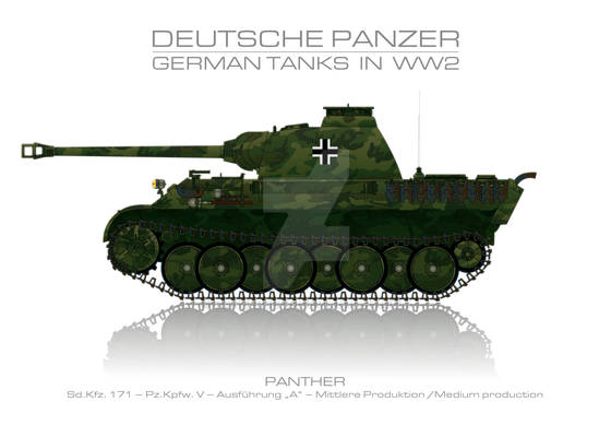 Sd. Kfz. 171 - German tank - Panzer