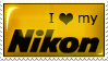 Stamp - I Love My Nikon
