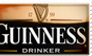 Stamp - Guinness Drinker