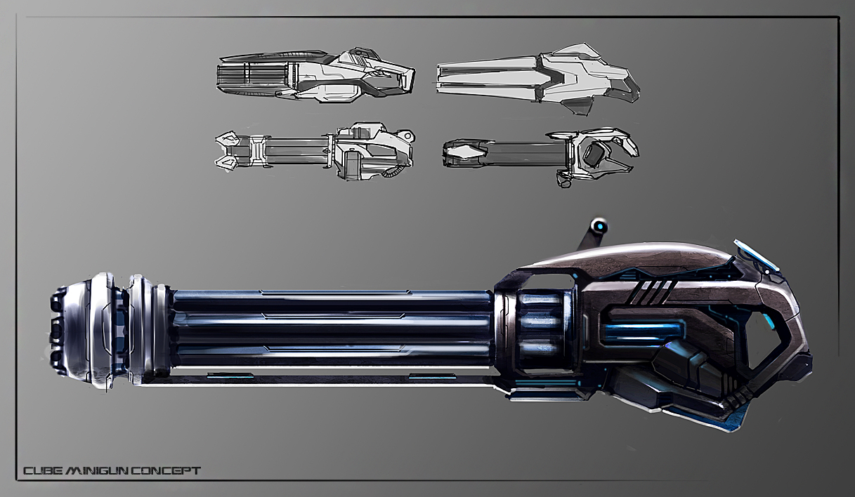 minigun concept