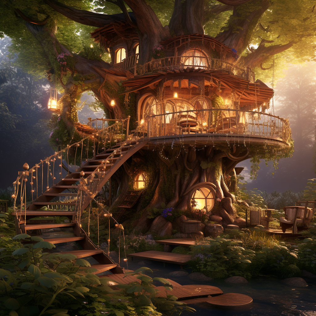 Treehouse Homr Treehouse Home by bbhowdy on DeviantArt
