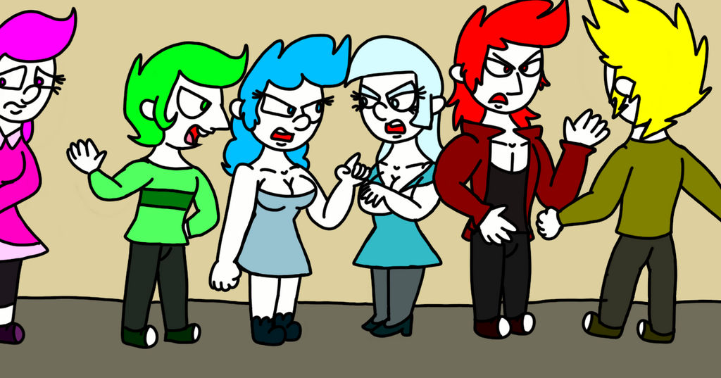Arguing by Jazzystarlover on DeviantArt