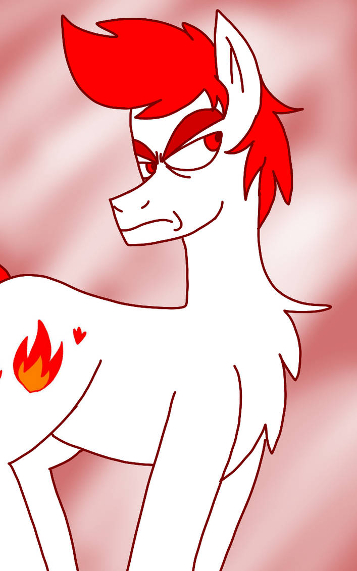 Mlp Red Rage Red pony by Jazzystarlover on DeviantArt