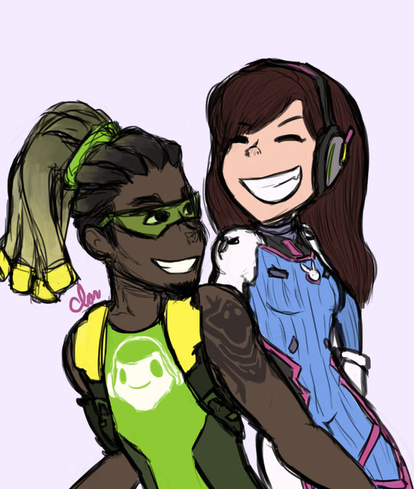 Overwatch Babies (Lucio and D.VA)