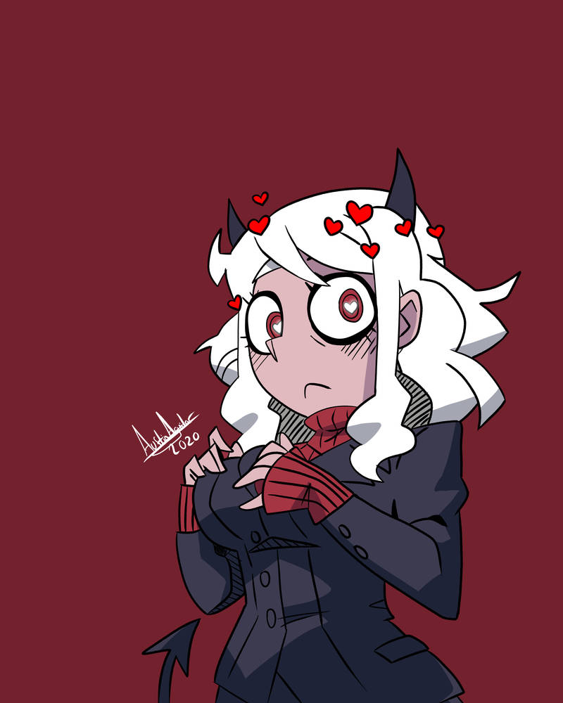 Modeus, The Lustful Demon (Helltaker) by OdiousBones on DeviantArt