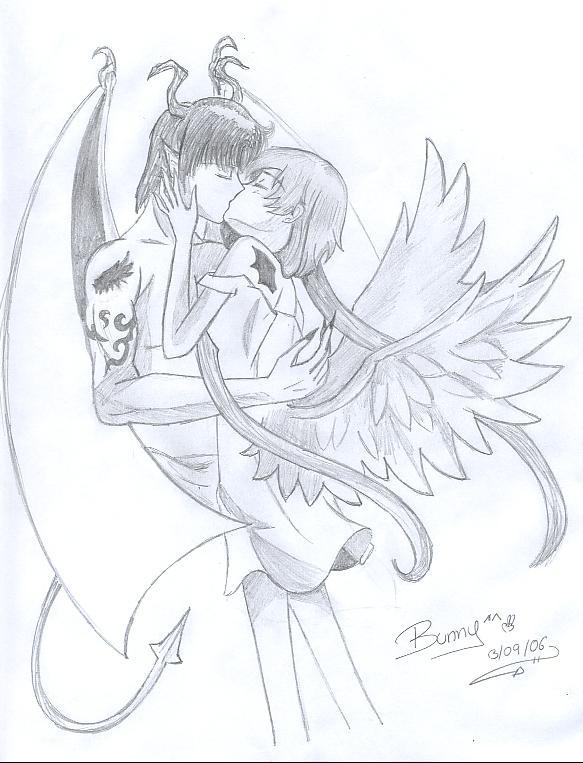 Angel y Demonio by Fanny-Bunny on DeviantArt Angel y Demonio by Fanny-Bunny on DeviantArt