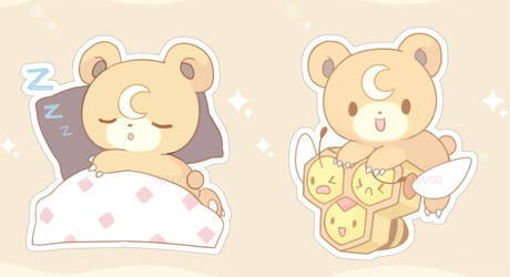 Teddiursa Stickers