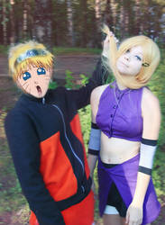 Ino Ymanaka and Naruto Uzumaki