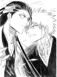 Byakuya vs Ichigo