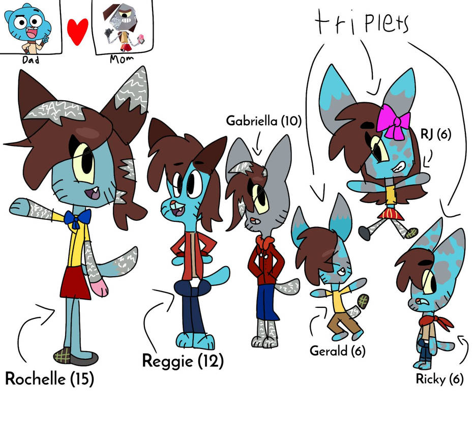 Gumrob All of my GumRob fankids by RV2008 on DeviantArt