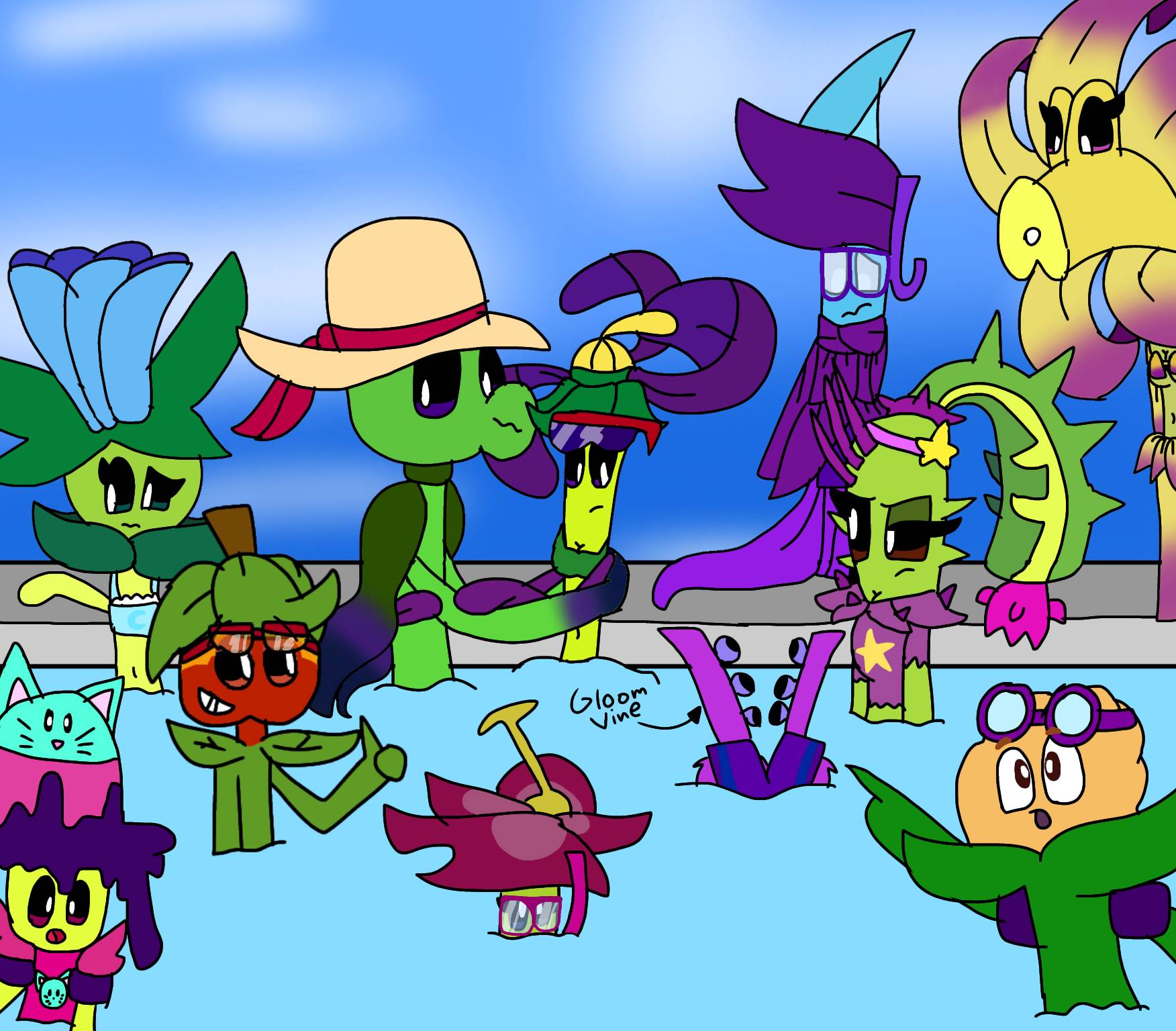 Plants vs Zombies 2 // Some requests by JustCoco238916 on DeviantArt