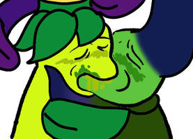 They are gay (kissing meme)