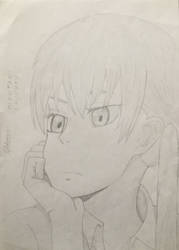 Mizutani Shizuku drawing