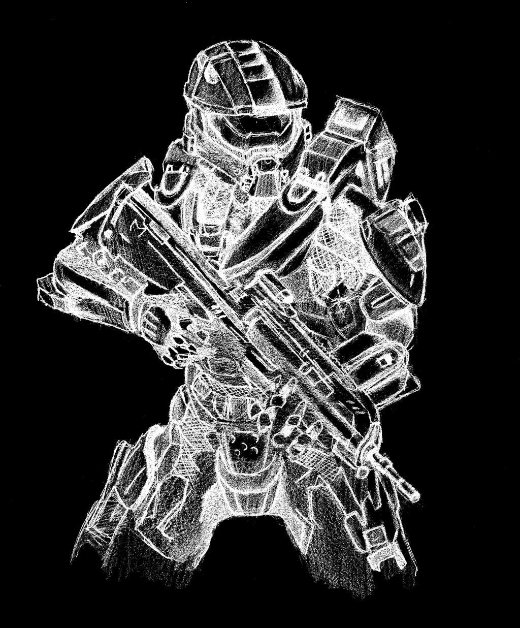 Ghost of Onyx Spartan 4 armor