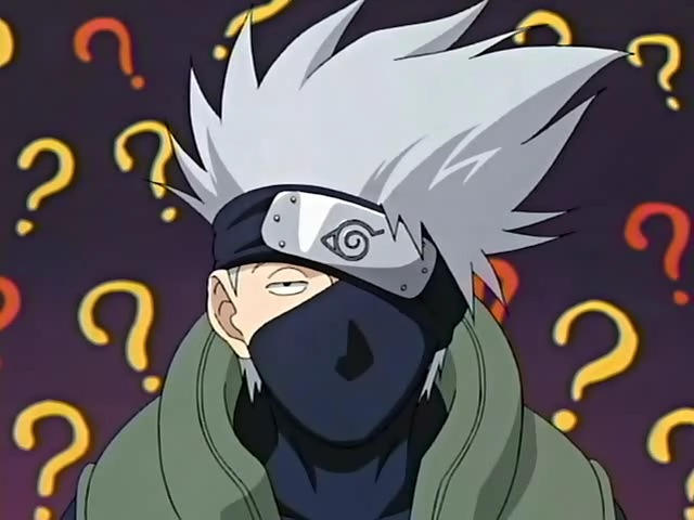 Kakashi's Face from early Naruto Episode by CreativeDyslexic on DeviantArt
