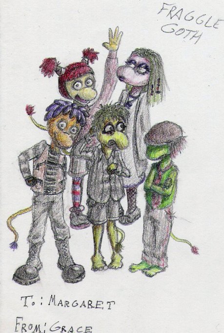 Fraggle Goth