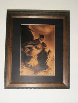 Jim lee and Alex Ross batman Framed