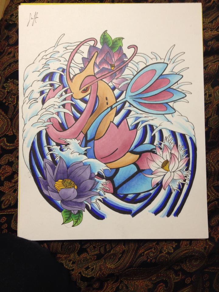 Milotic Tattoo by Shobbzane on DeviantArt