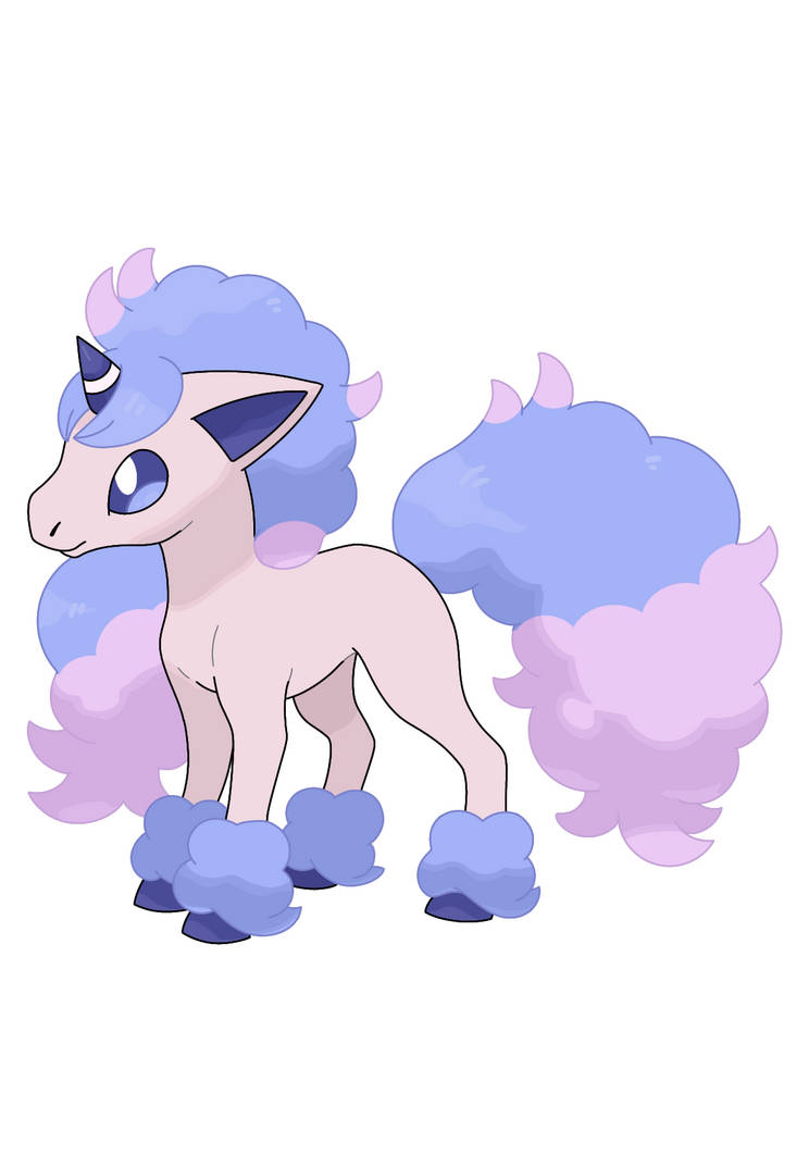 Mavin  Pokemon Shiny Ponyta Galarian Wearing Special Meloetta