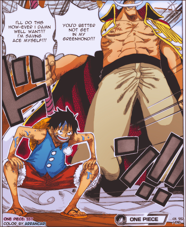 OP Ch 557: Newgate and Luffy