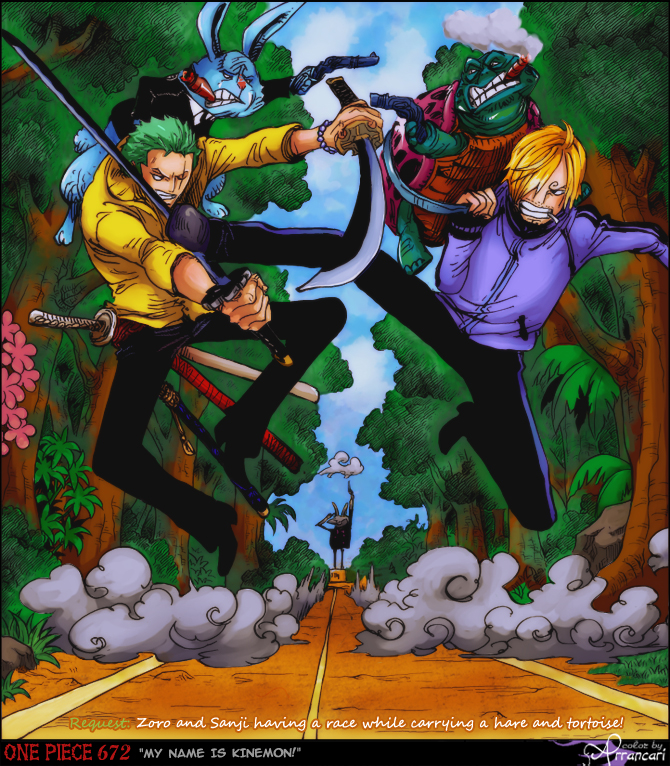 Op Ch 672 Race By Arrancari On Deviantart Op Ch 672 Race By Arrancari On Deviantart