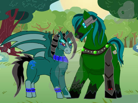 MLP- Dragonfly and Cyberhoof 2.0