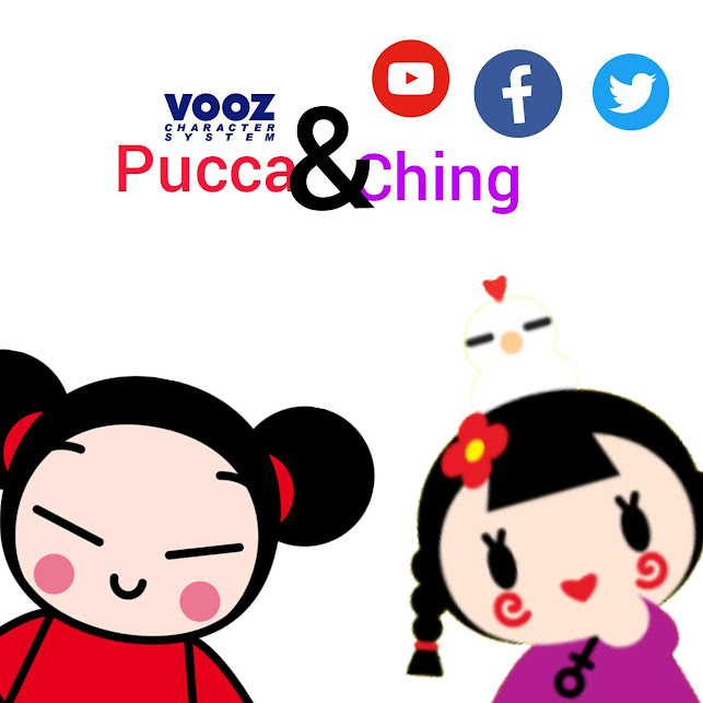 Pucca and Ching by benjavidalh on DeviantArt
