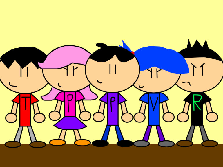 Trollsome, Polly, Philip, Violet and Rai by benjavidalh on DeviantArt