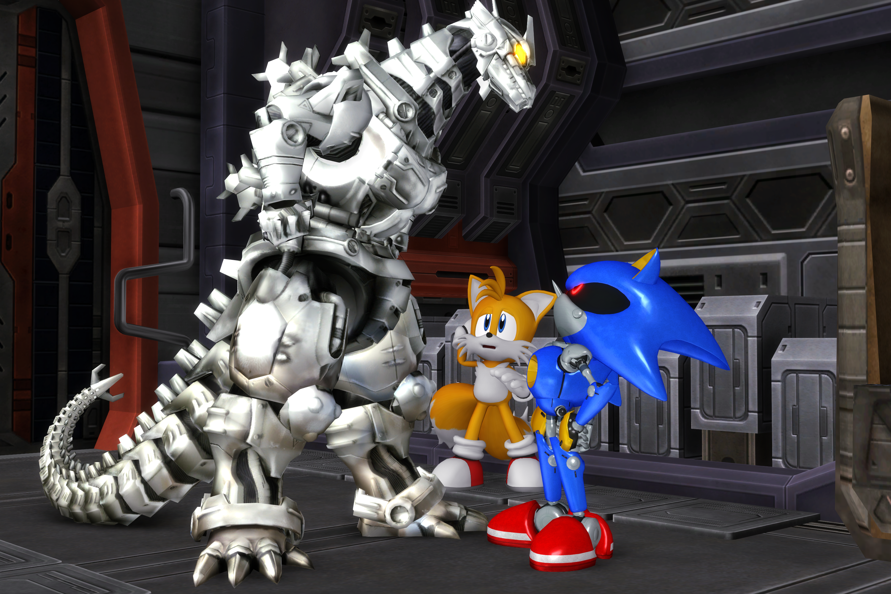 Robotic Rivals Robotic rivalry by Adun175 on DeviantArt