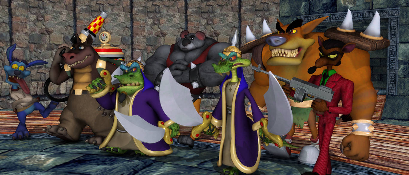 Cortex troops deployed by Adun175 on DeviantArt