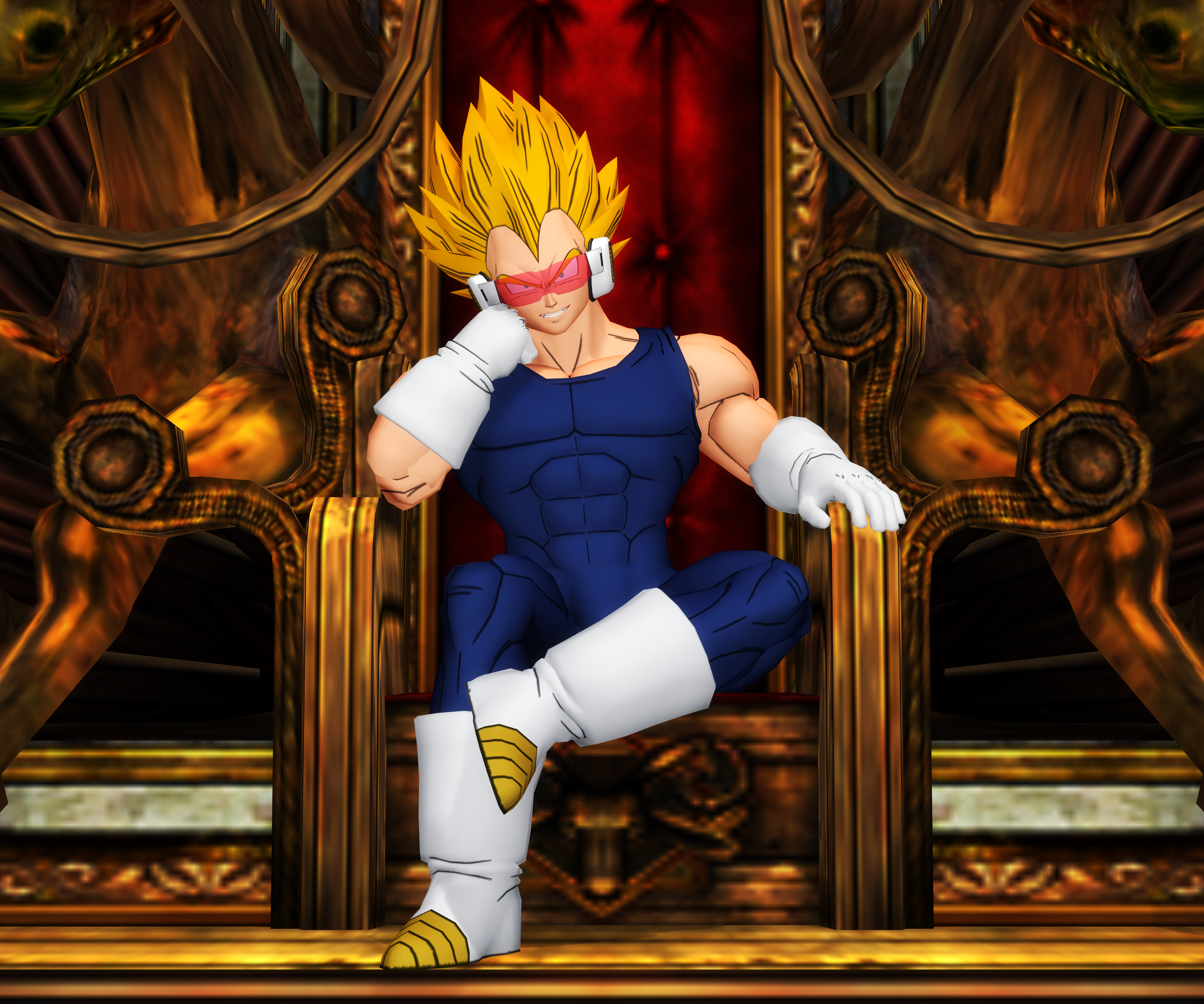 Majin Vegeta Super Saiyan 2 – Xenoverse Mods