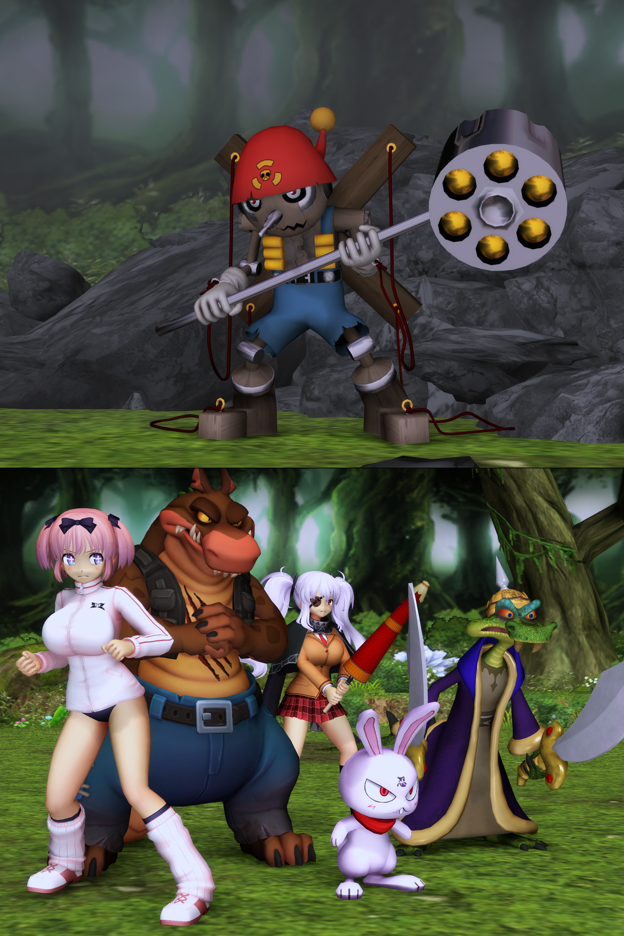 Puppetmon Tree First encounter (Puppetmon) by Adun175 on DeviantArt
