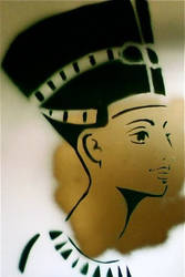 Nefertiti Stencil