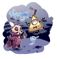 King and Bill Cipher