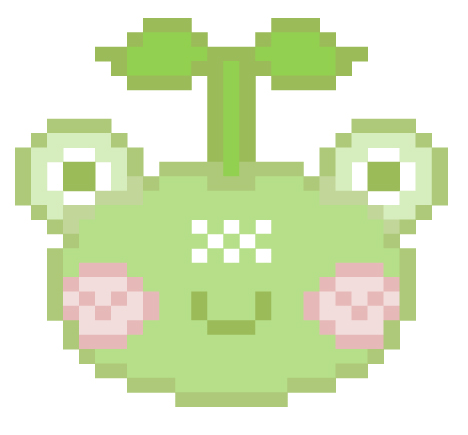 Froggy Pixel Blow Up