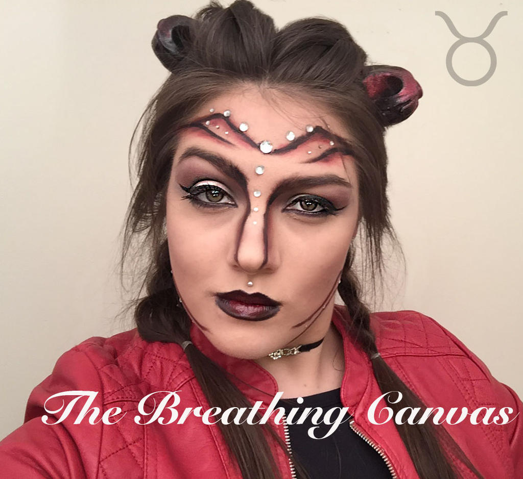 Taurus| Zodiac Inspired Makeup by TheBreathingCanvas