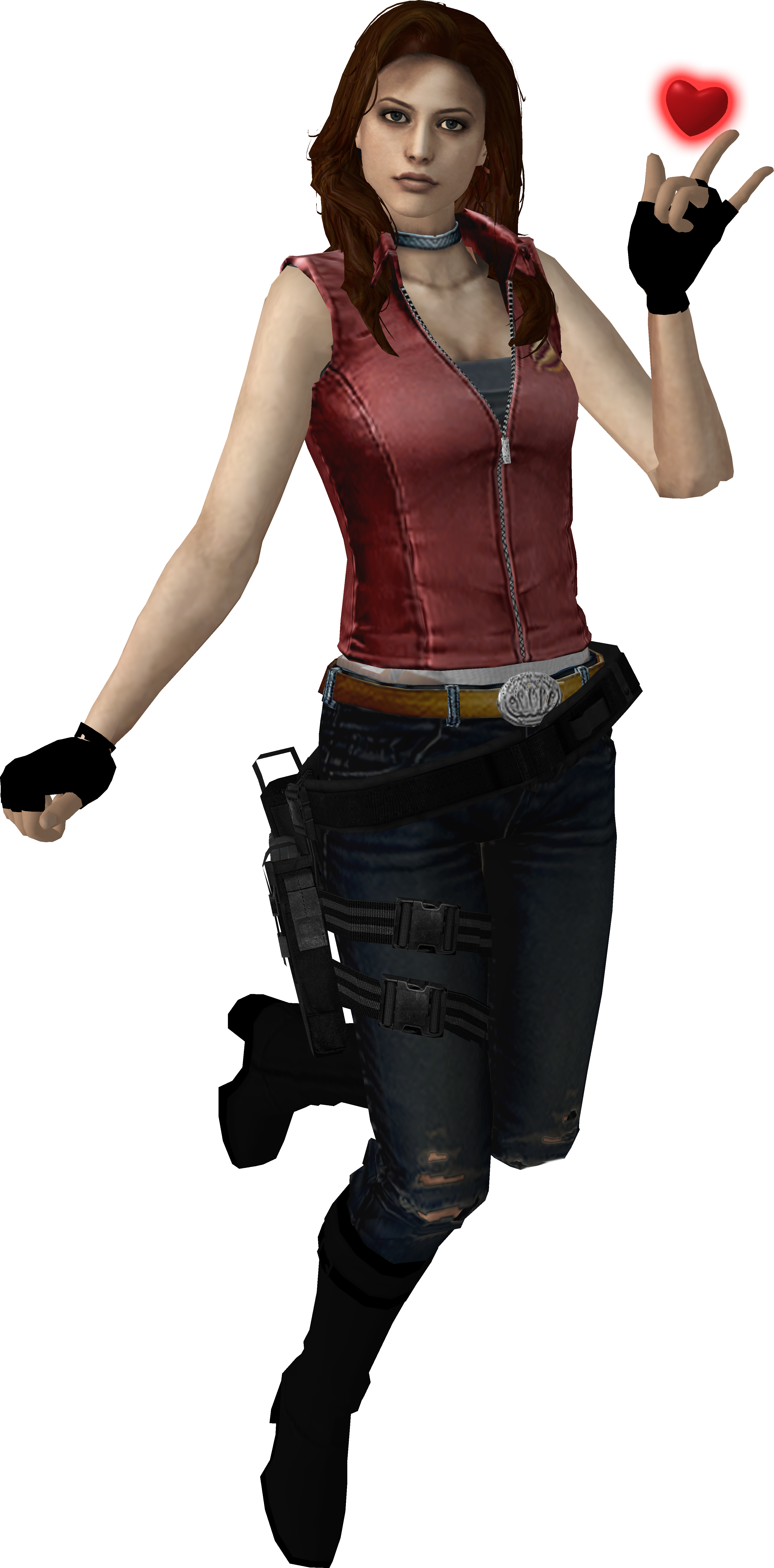 Claire Redfield 3D Model Blender by PlakoMusic on DeviantArt