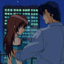 Witchblade x City Hunter: Keiko and Ryo