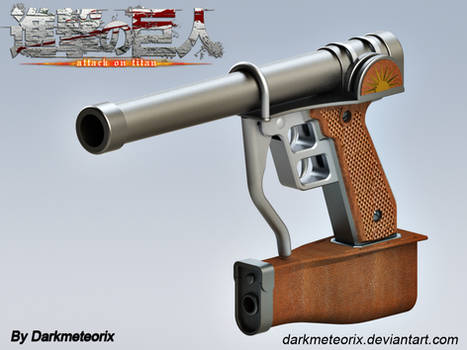 New 3D Maneuver Gear Gun WIP