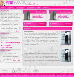 PINKsolutions :: Web Layout