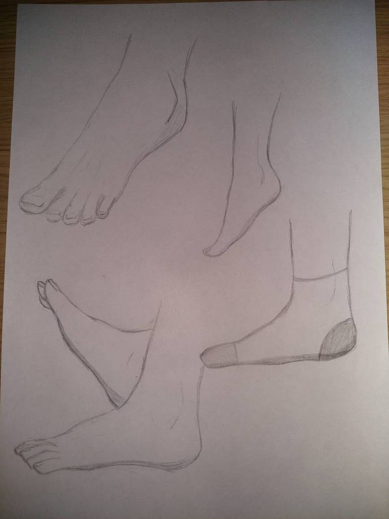 Wanted to draw feet but eh by AshiNoDorei on DeviantArt