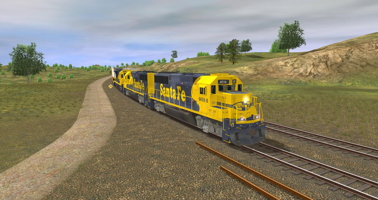 ATSF TOFC Train by ThatWildSD40-2 on DeviantArt