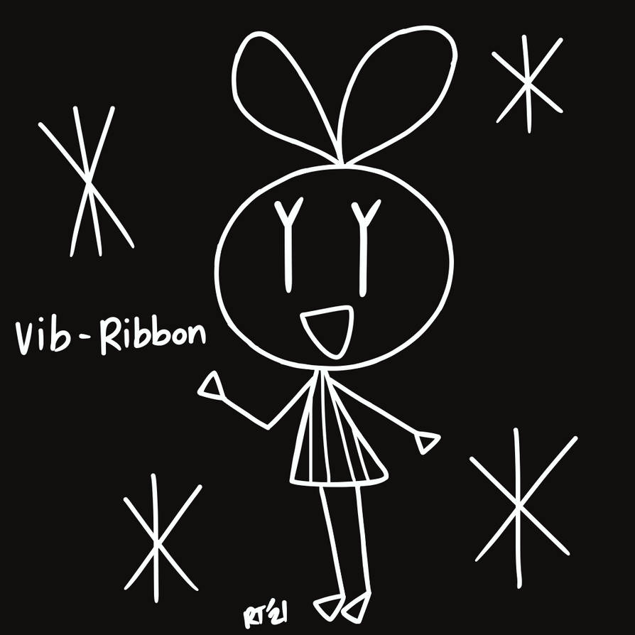 Vib Ribbon by newbigbob101 on DeviantArt