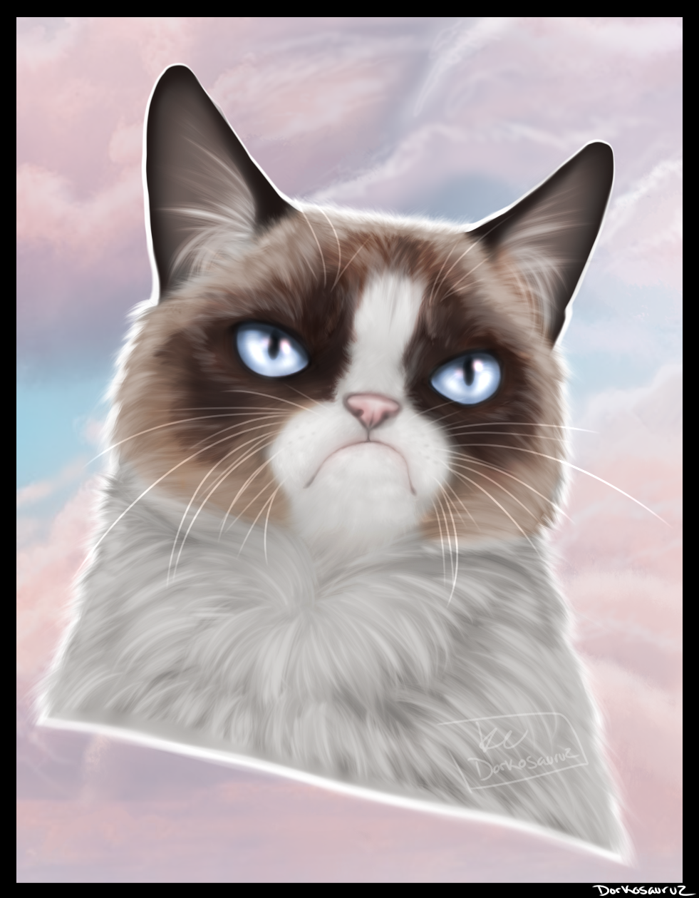 Grumpy Cat Rip Deviantart RIP Grumpy Cat by Dorkosauruz on DeviantArt