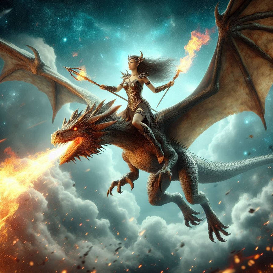 Heroic Dragon Rider Dragon Rider 3 by rpgzocker on DeviantArt