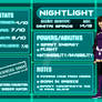 Young Justice: Nightlight Bio
