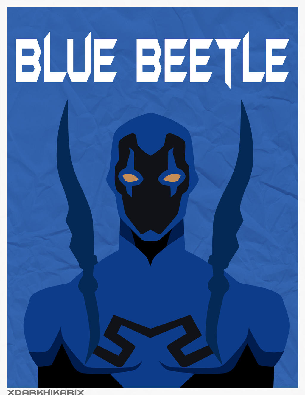 Blue Beetle Poster by xDarkHikarix on DeviantArt