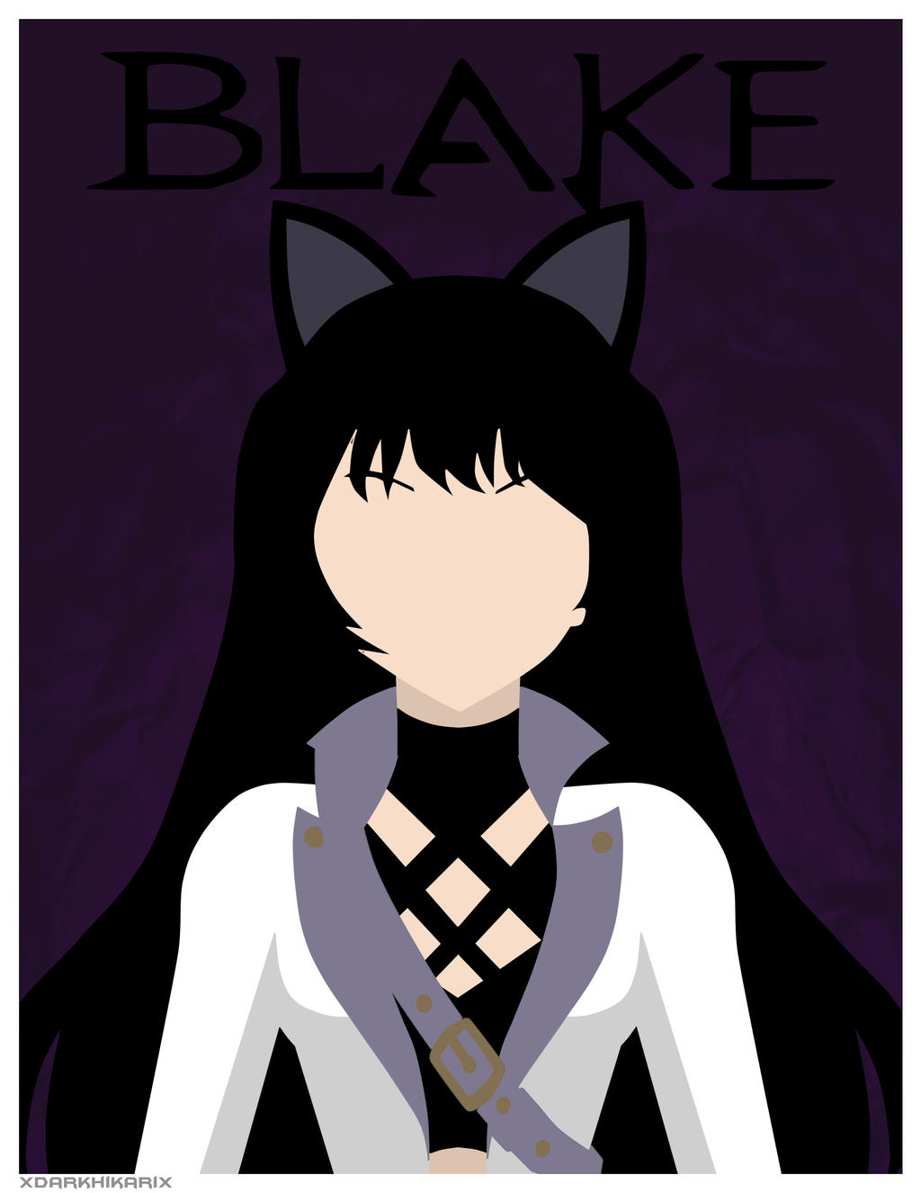 Fixing Rwby Blake RWBY: Blake Poster by xDarkHikarix on DeviantArt